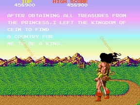 une photo d'Ã©cran de Rastan Saga sur Arcade